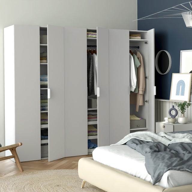 armario modular en dormitorio
