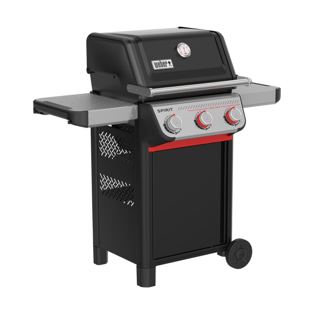 Grill gazowy 9,1kW SPIRIT E-325 LP BLK 3 palniki + reduktor Weber