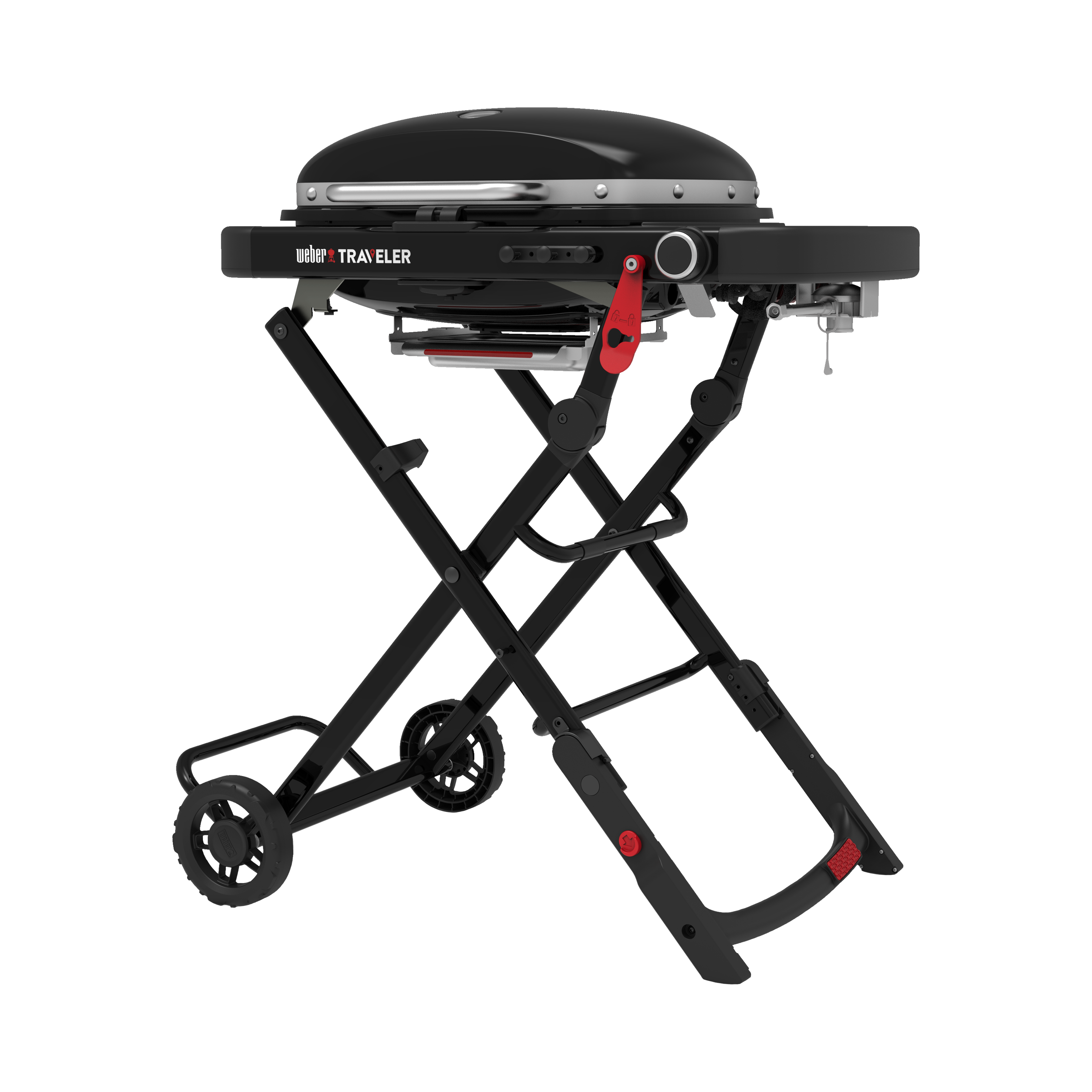 Grill gazowy turystyczny składany 3,5kW TRAVELER COPMACT 1 palnik Weber