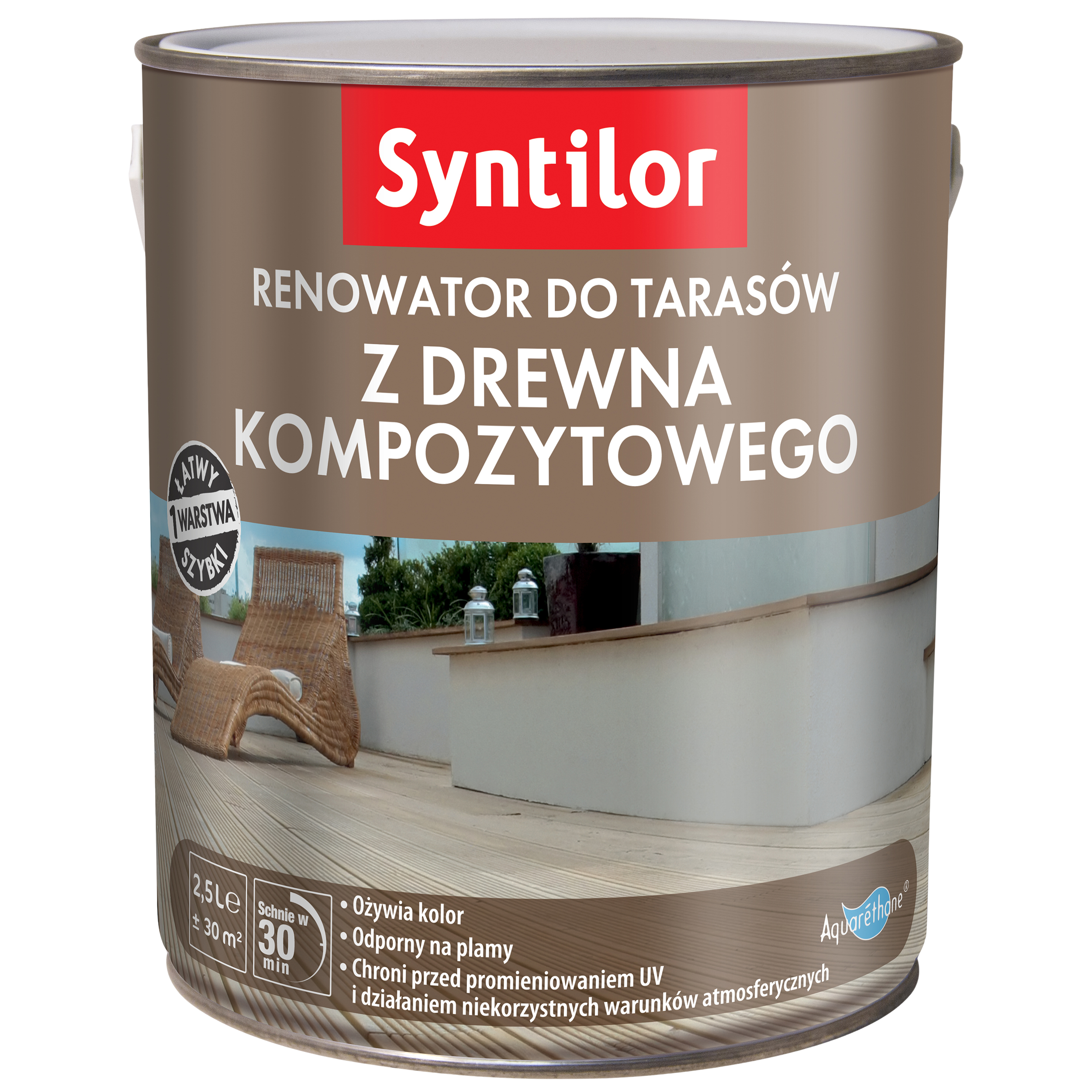Renowator do tarsów z drewna kompozytowego 2.5 l Syntilor