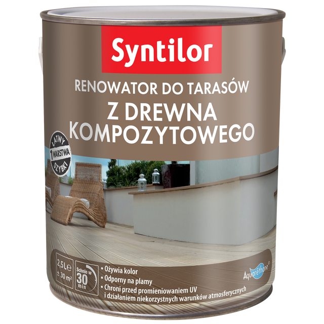 Renowator do tarsów z drewna kompozytowego 2.5 l Syntilor