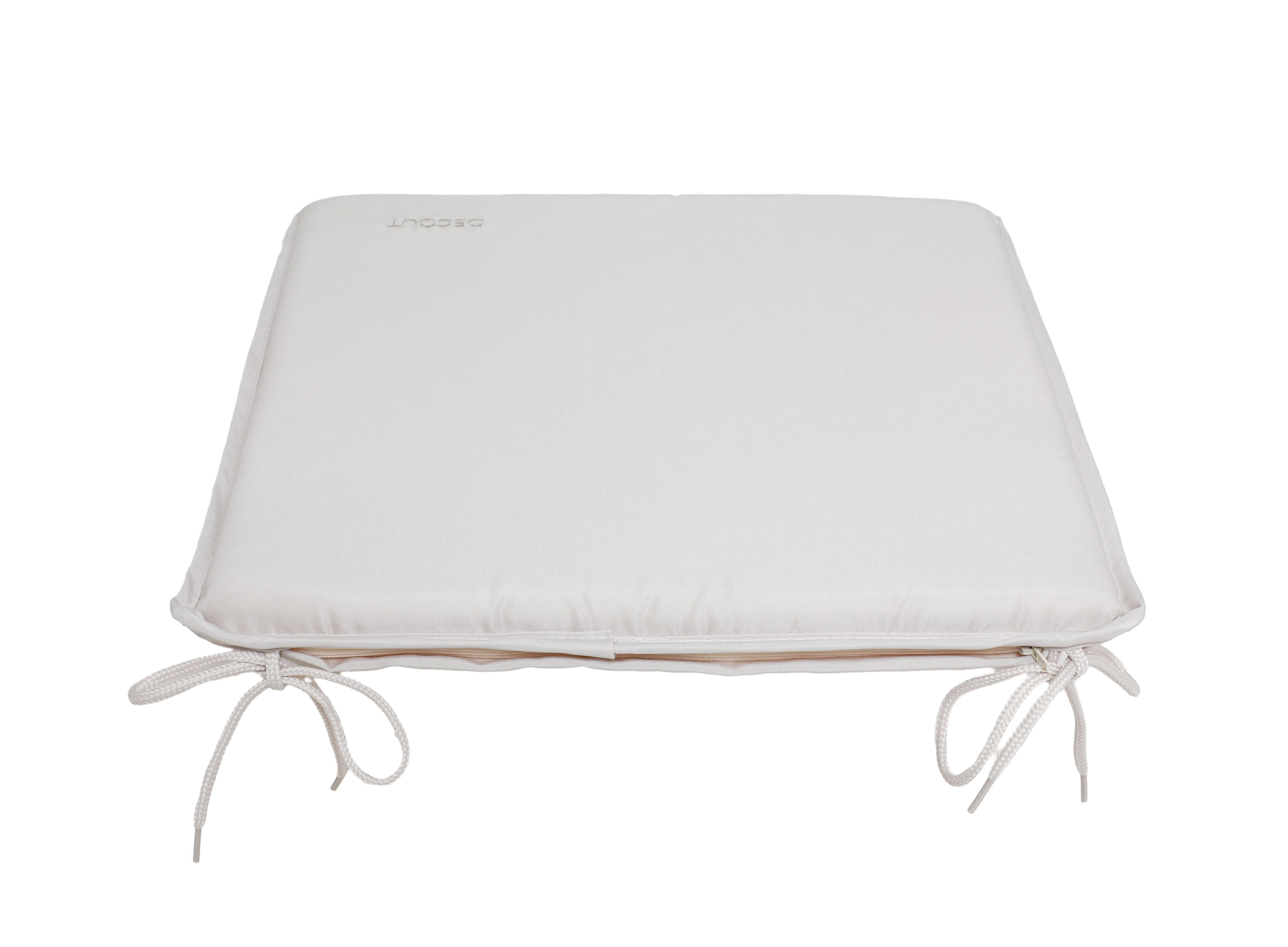 Cojín de silla Liso beige 40x40 cm - 6