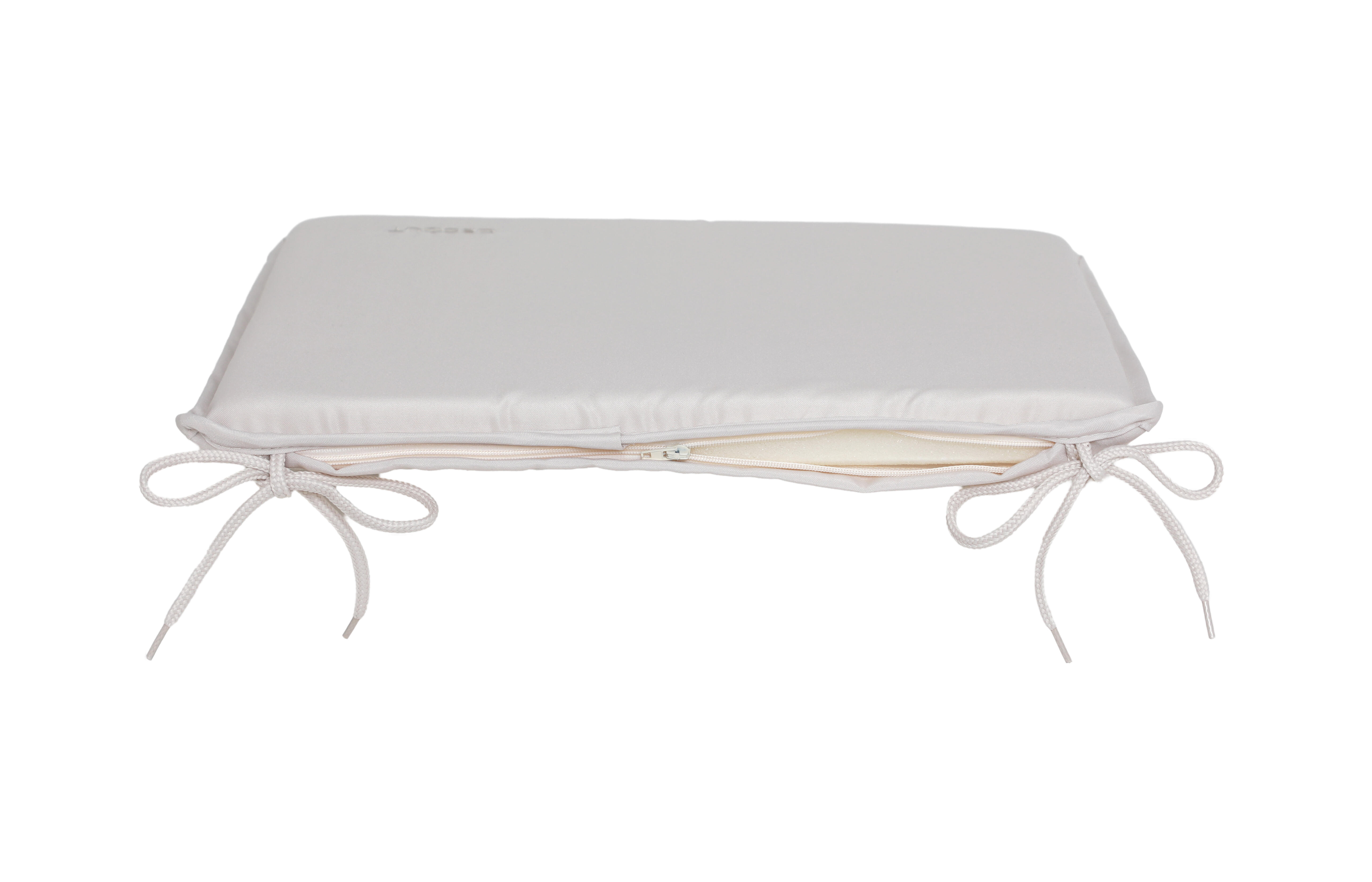 Cojín de silla Liso beige 40x40 cm - 2