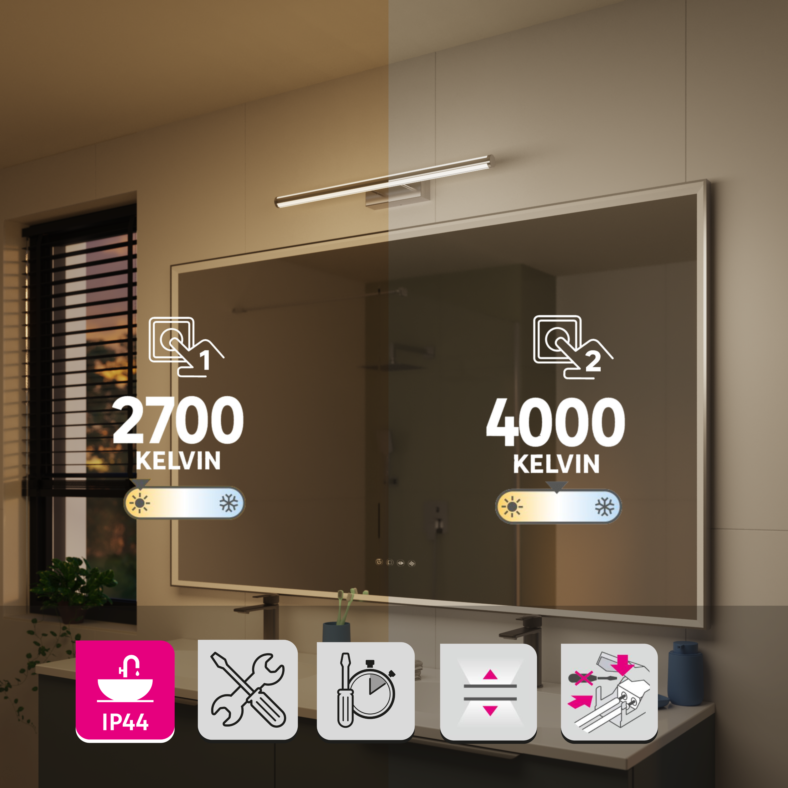 applique murale led - 2