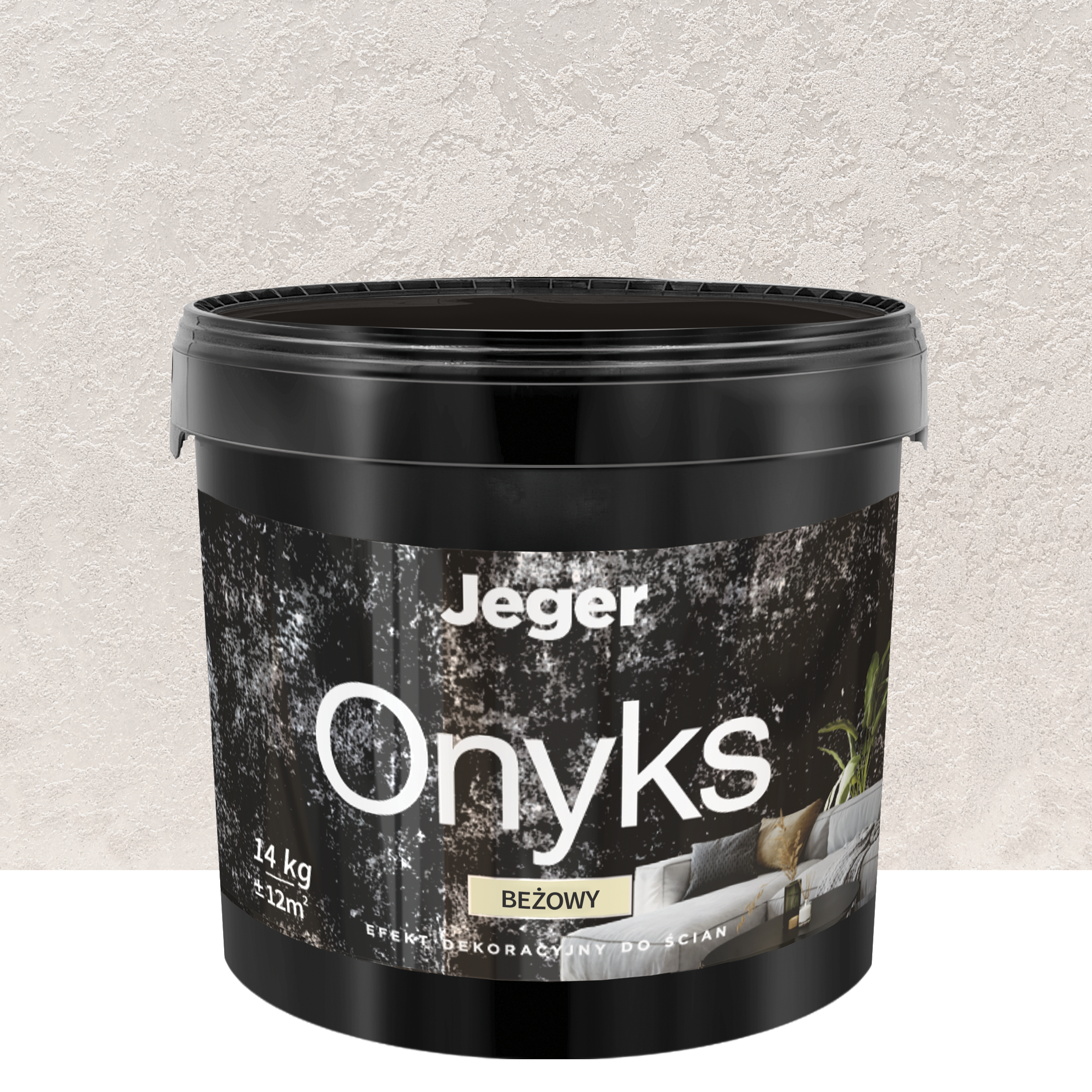 Efekt dekoracyjny Onyks beżowy 14 kg Jeger