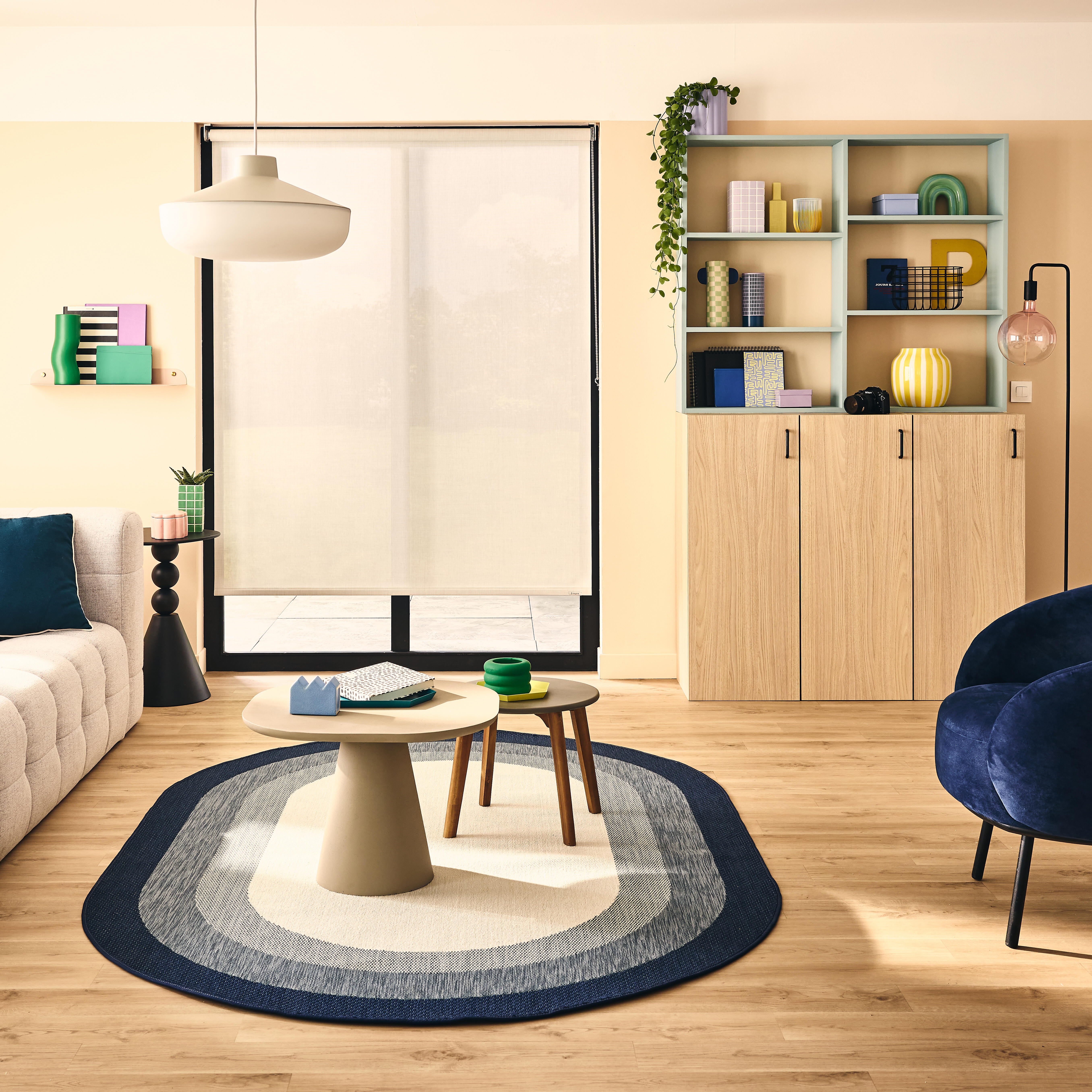 Moldura Lila 50 x 70 cm pvc preto Inspire - 13