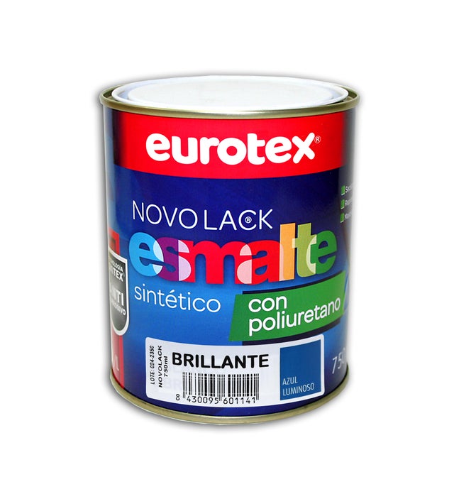 ESMALTE SINTETICO BRILLANTE NOVOLACK ECO UNE 750ML AZUL LUMINOSO