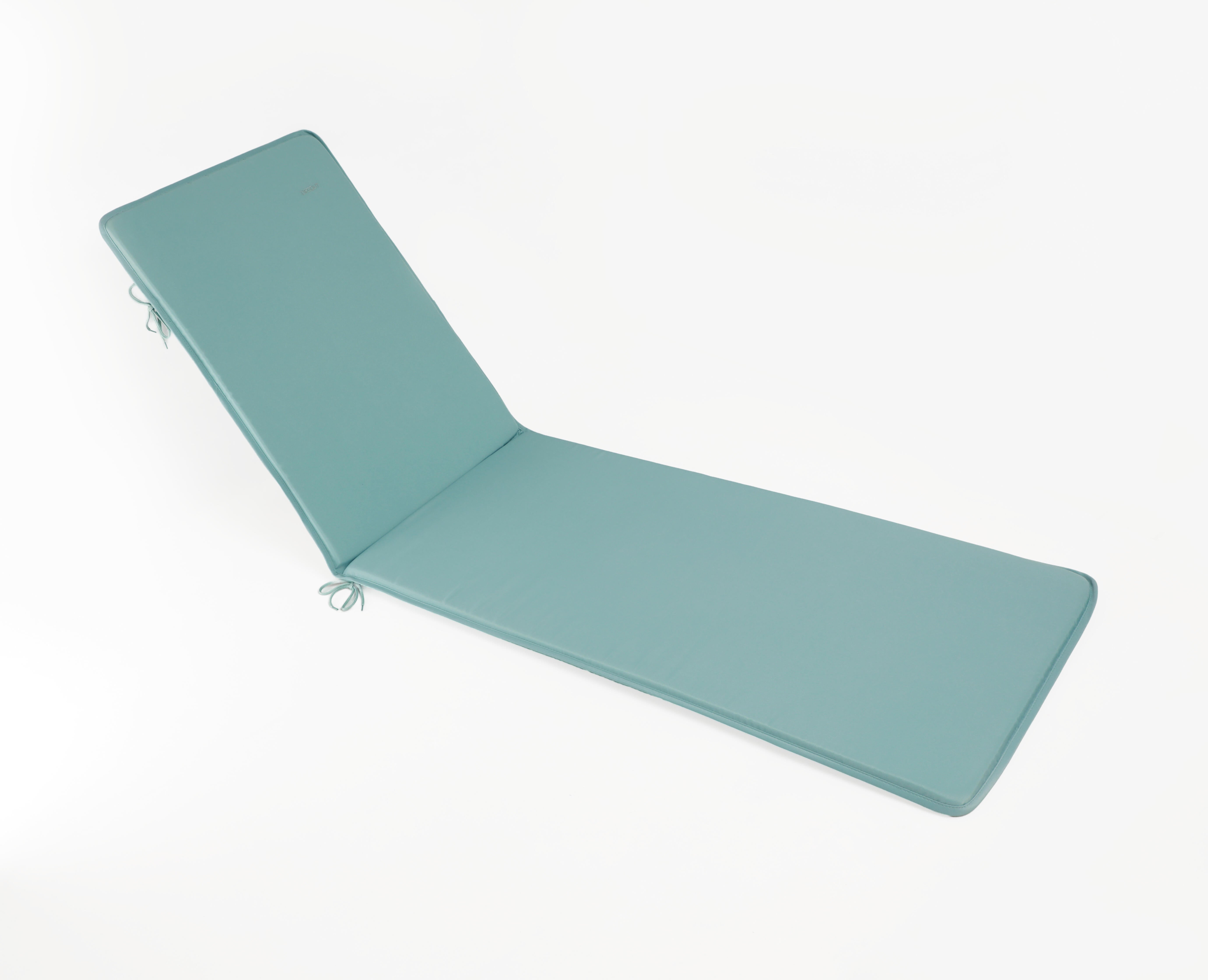 Cojín de tumbona Liso verde 55x190 cm - 5