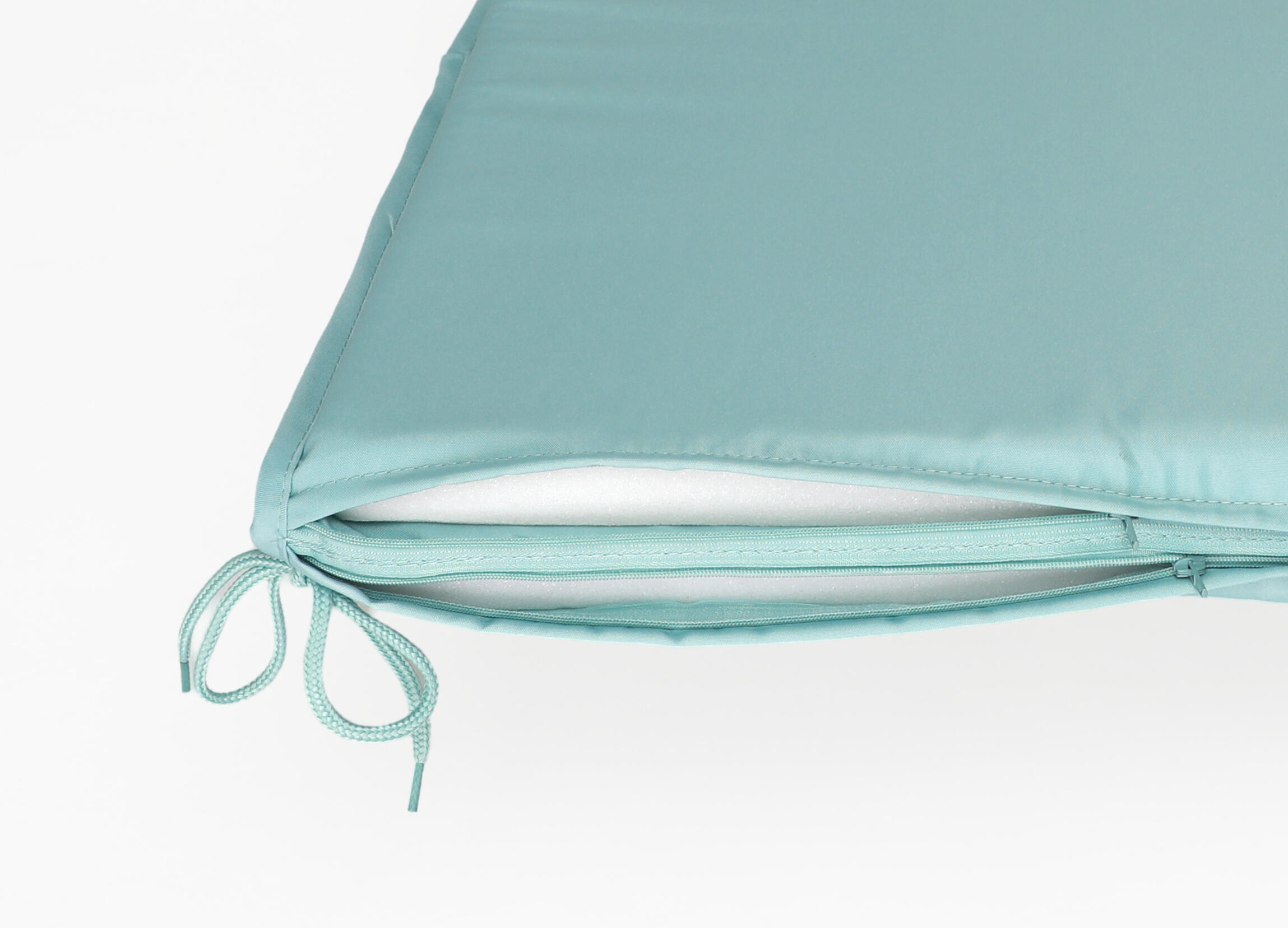 Cojín de tumbona Liso verde 55x190 cm - 4