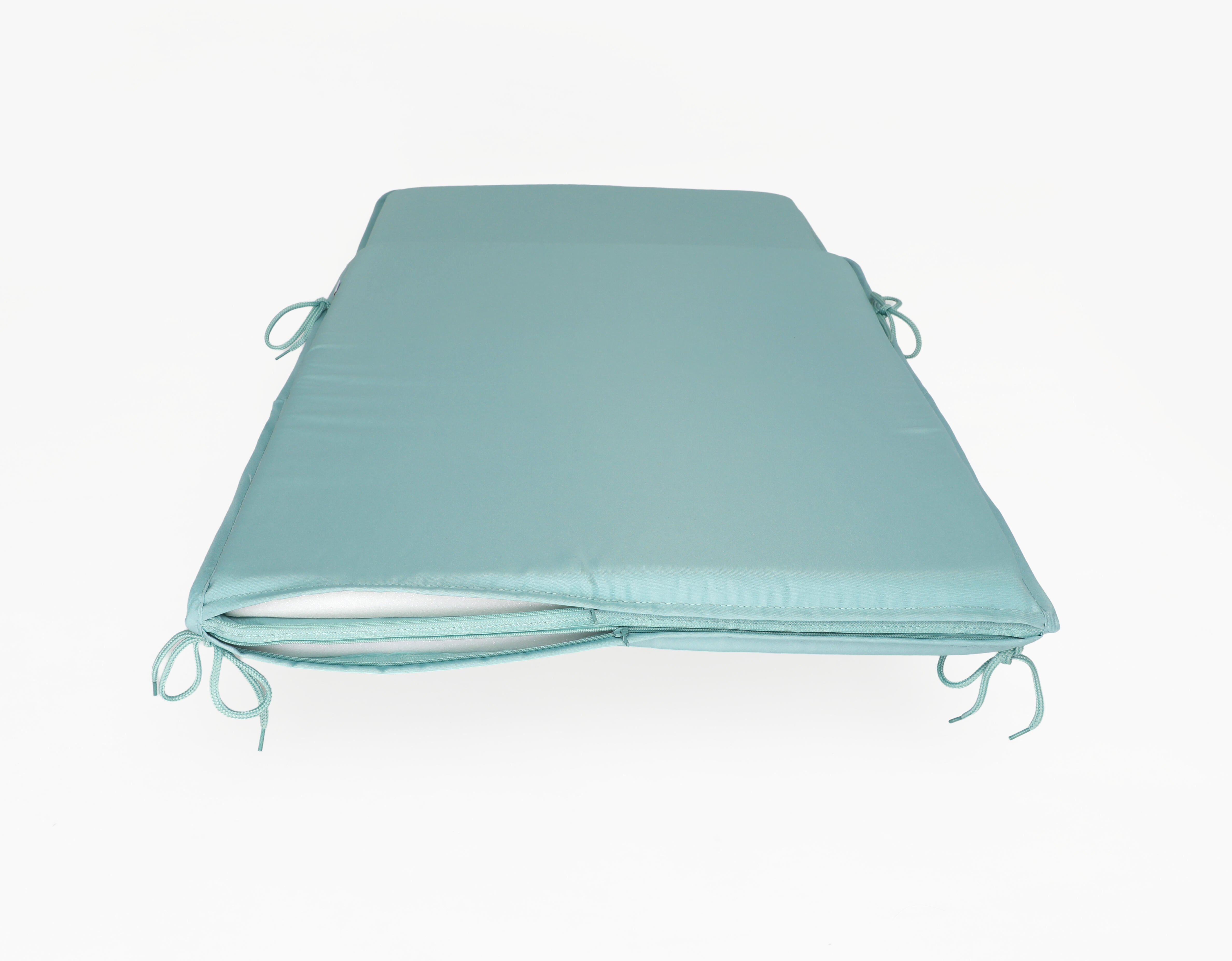 Cojín de tumbona Liso verde 55x190 cm - 2
