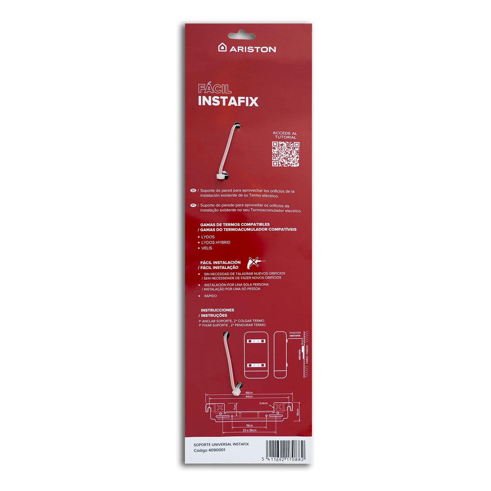Kit com 1 suporte universal INSTAFIX - 2