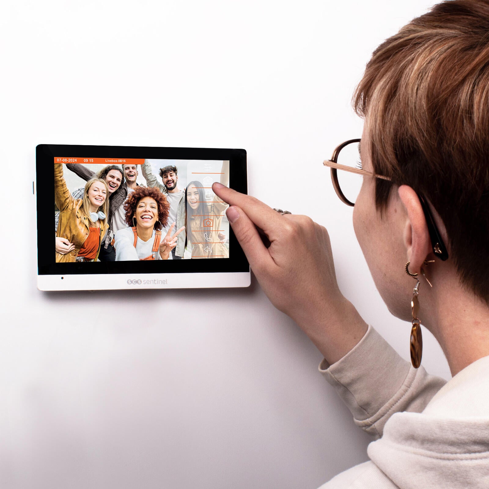 Visiophone filaire connecté SCS SENTINEL VisioDoor Wi-Fi - 4