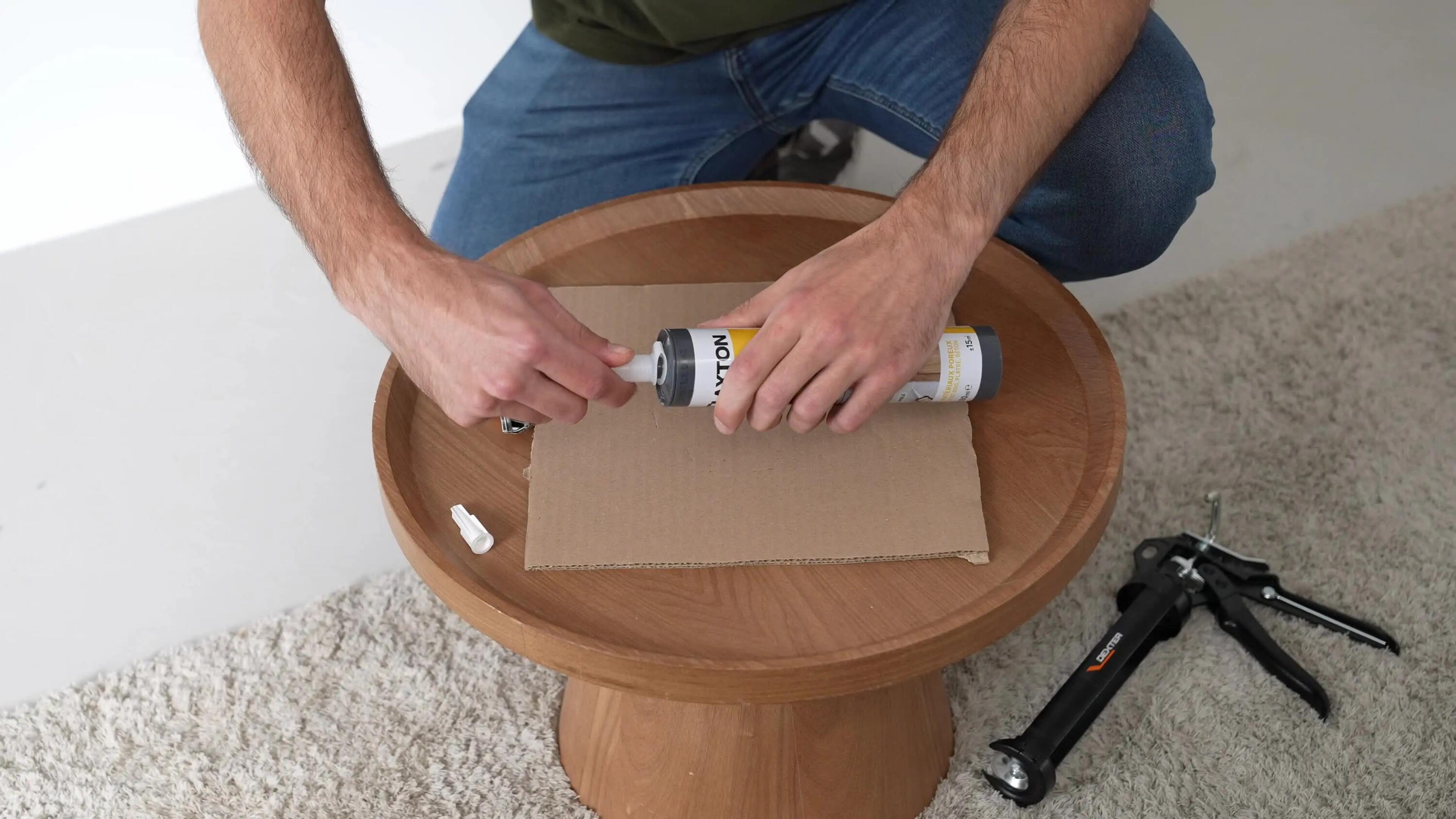 Silicone vedante parede e fissuras acrílico interior 280 ml branco Axton - 7