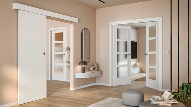 puertas blancas