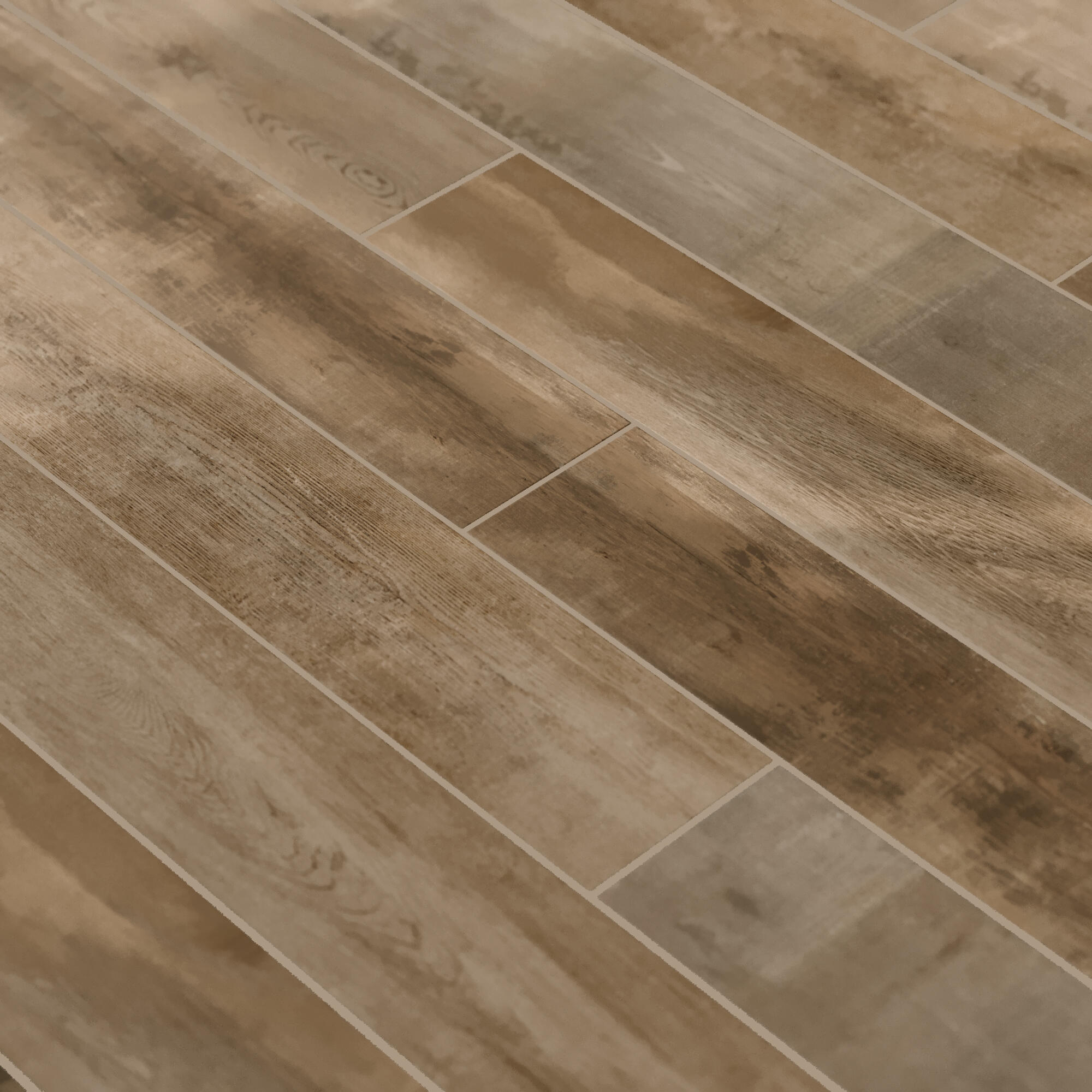 Suelo porcelánico Imara efecto madera natural 15x90 cm C3 ARTENS - 6