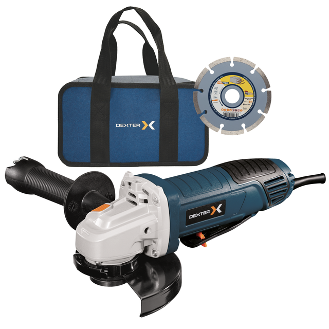 Meuleuse d'angle filaire DEXTER 800 W + disque