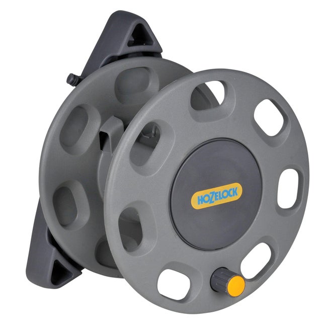 Enrollador de pared HOZELOCK en pvc para manguera de 30 m