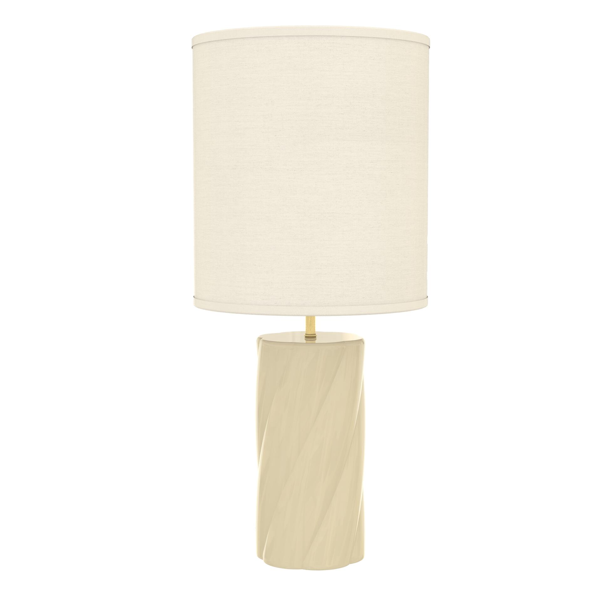 Lampe Candy, céramique, ivoire, H.60 cm, E27 | Leroy Merlin