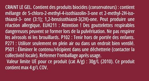 Sous-couche extérieure bois noircis V33 aspect bois blanc 2.5 l - 4