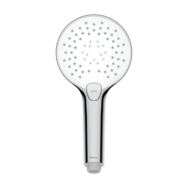 Doccetta SENSEA Icone in abs L 11 x H 23 x P 3.4 cm con anticalcare 3 getti