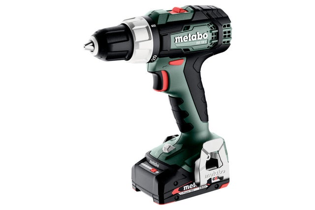 Perceuse sans fil 18 V METABO + metabox, 60 Nm + 2 batteries 2Ah