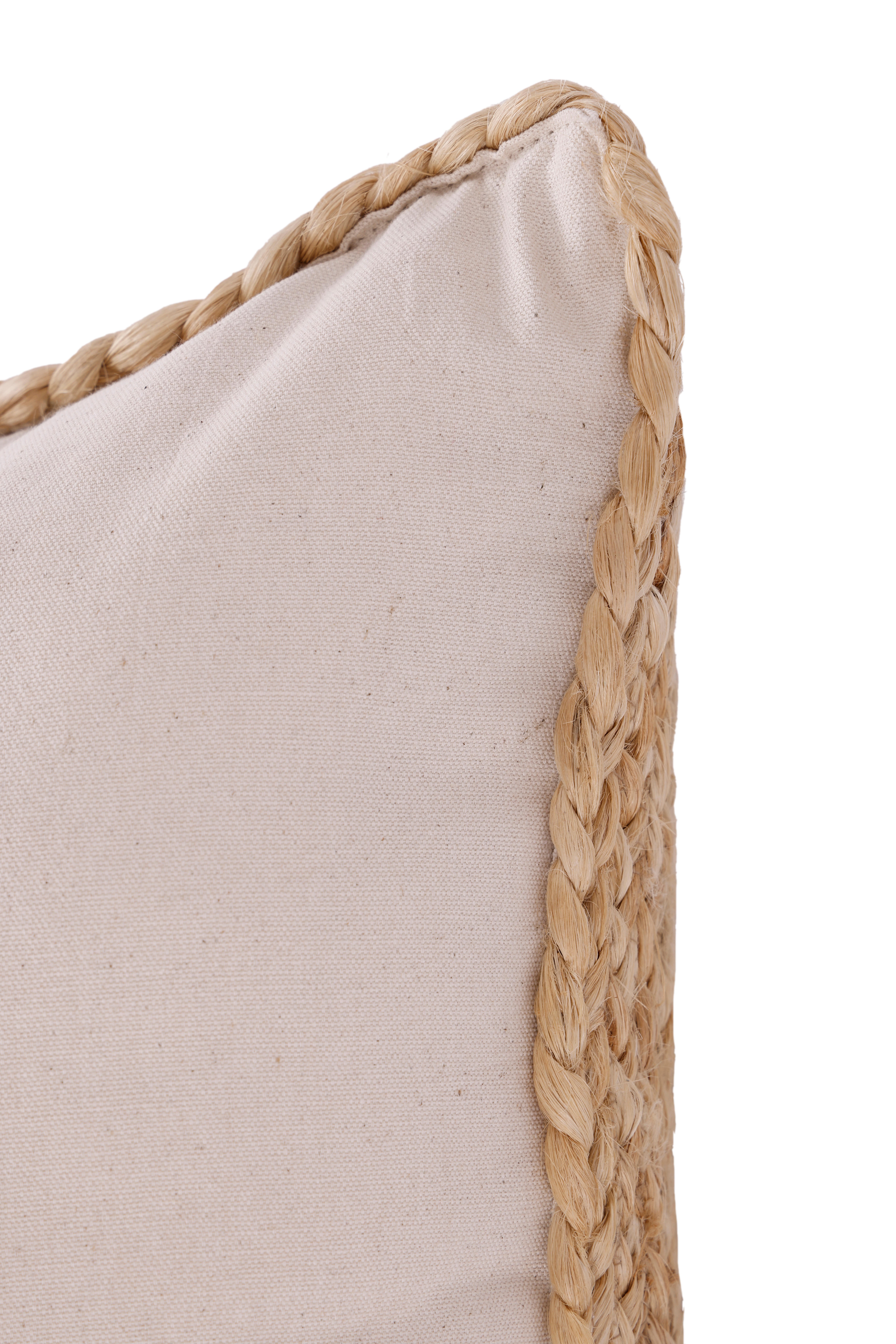 Almofada de chão de juta 60x90cm - 8