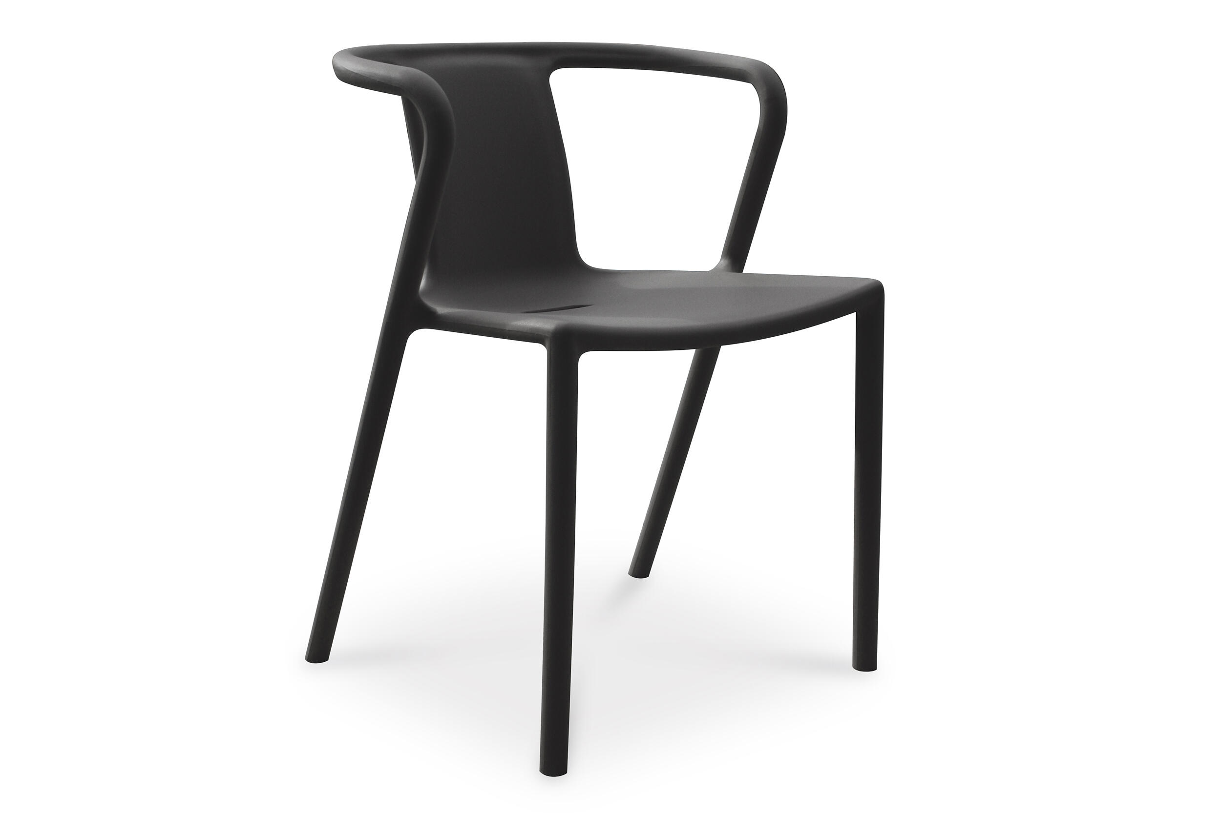 Fauteuil en résine anthracite Diego DCB GARDEN - 5