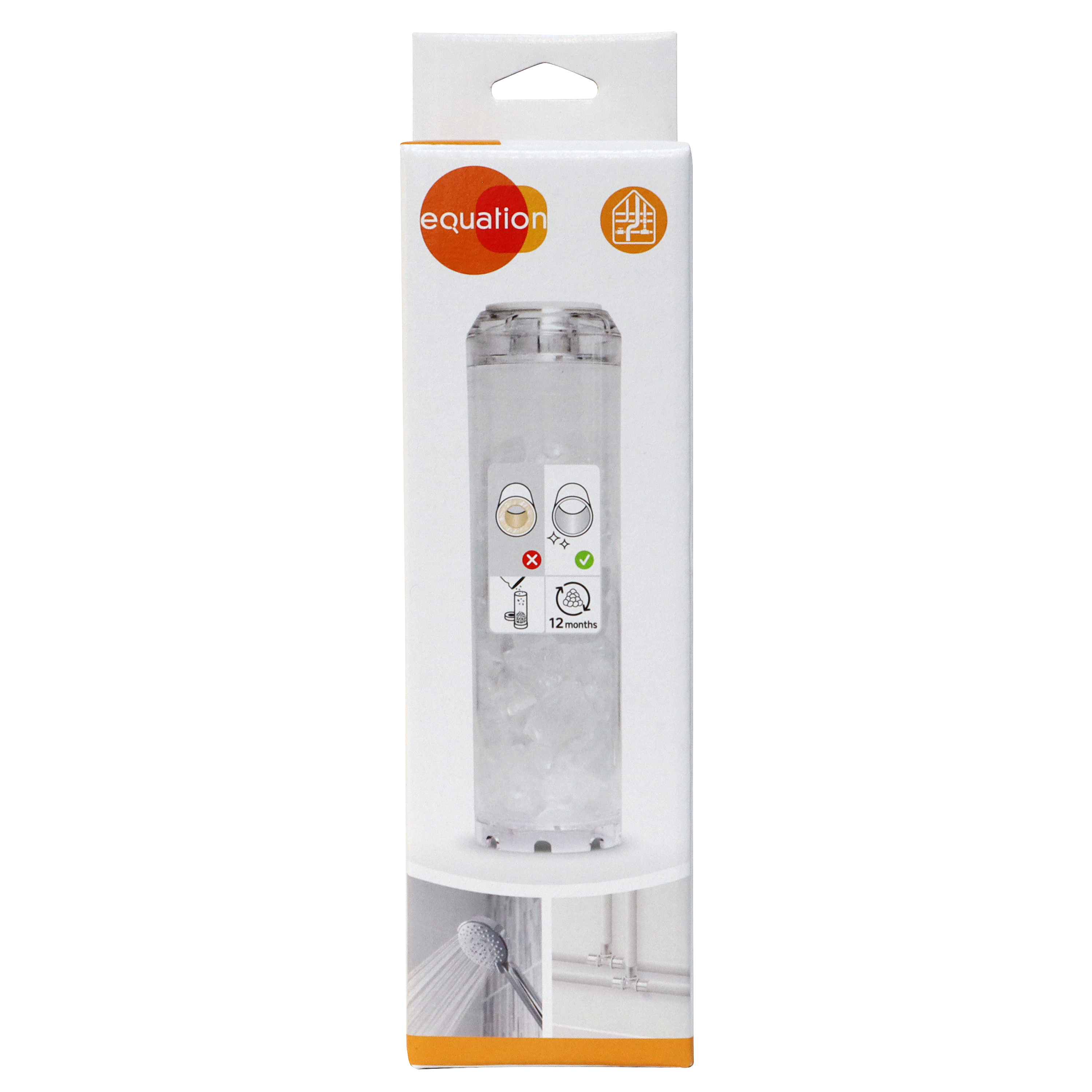 Cartouche filtrante anti calcaire pour station a filtration d'eau, EQUATION - 5