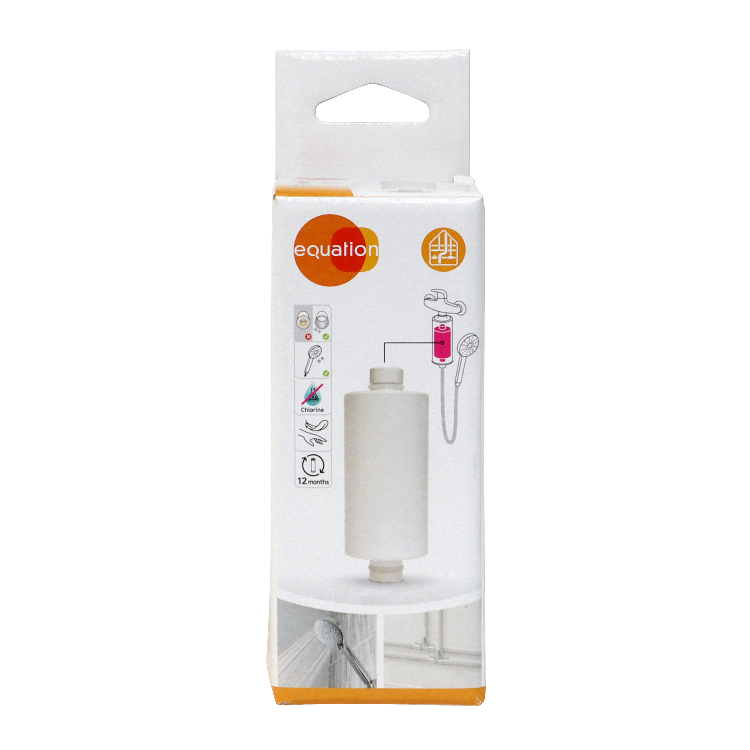Recharge cartouche de purification d'eau pour filtre de douche, EQUATION - 4