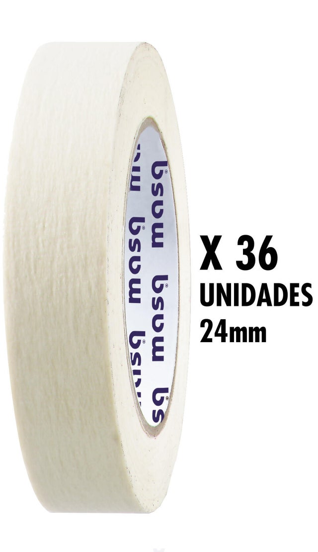 CAJA CINTA DE PINTOR 24MMX45M 36UD
