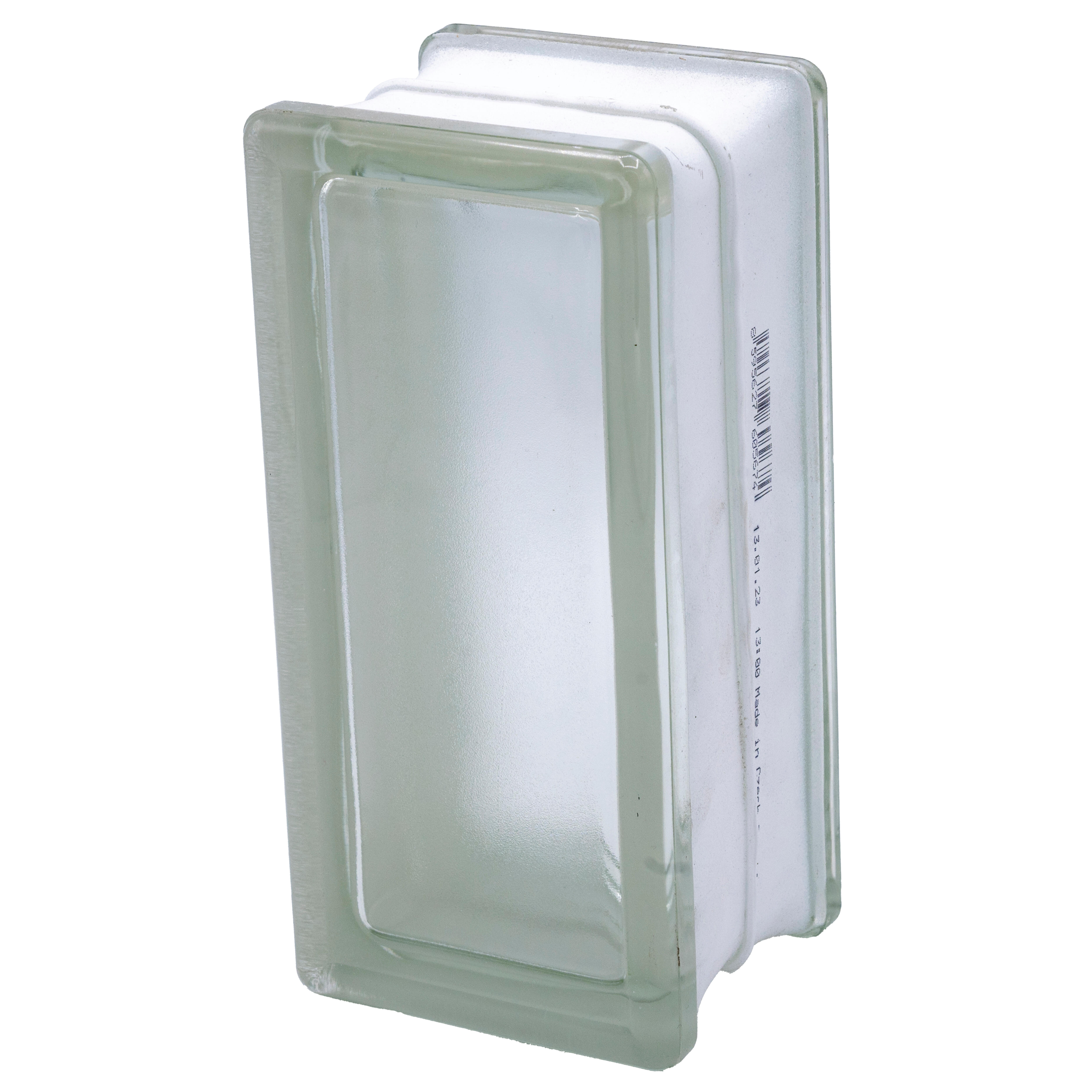 BLOQUE VIDRIO INCOLORO 19X9X8CM - 6