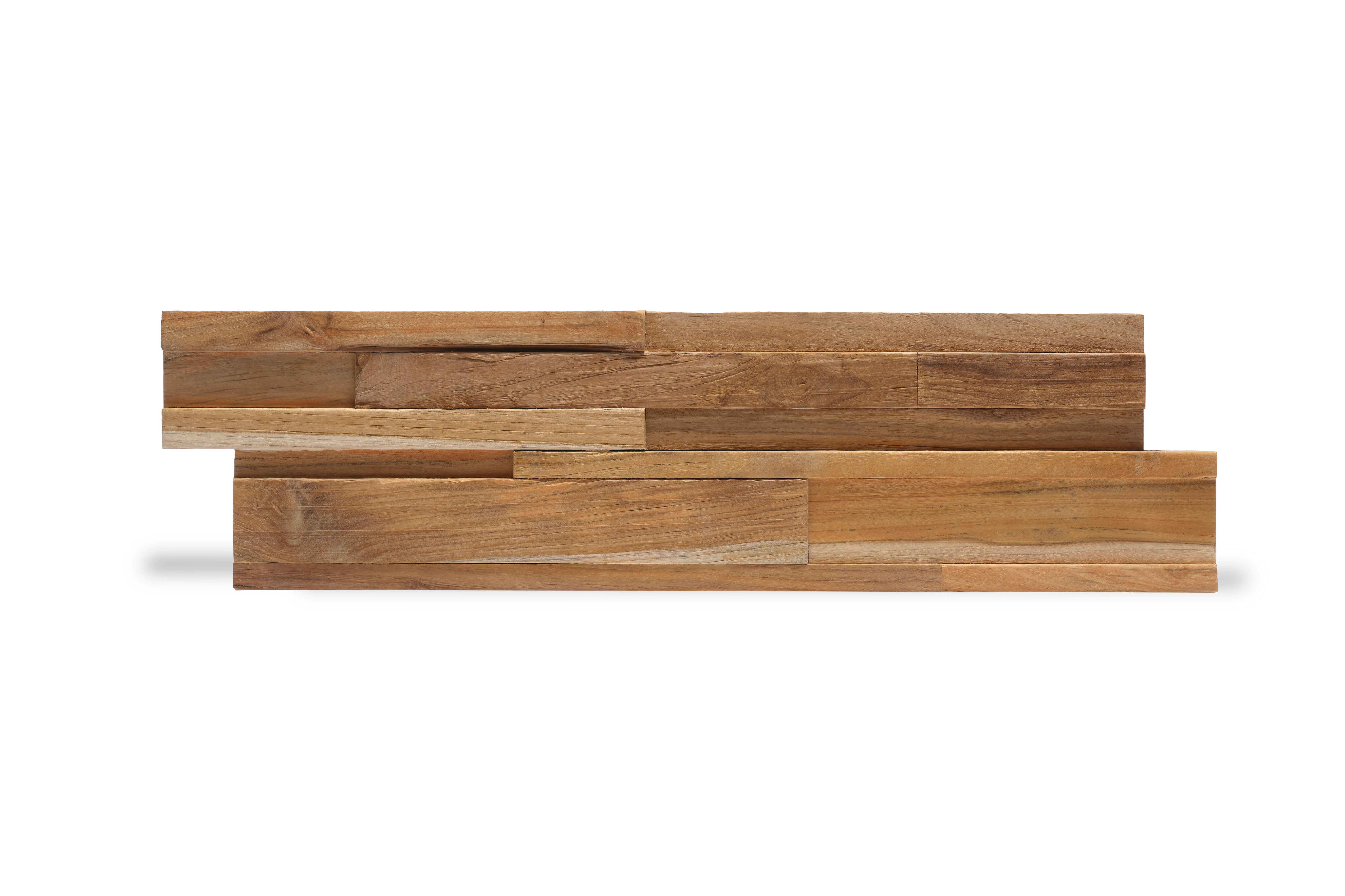 Revestimento de Madeira XL Ultrawood Teak Firenze - 3