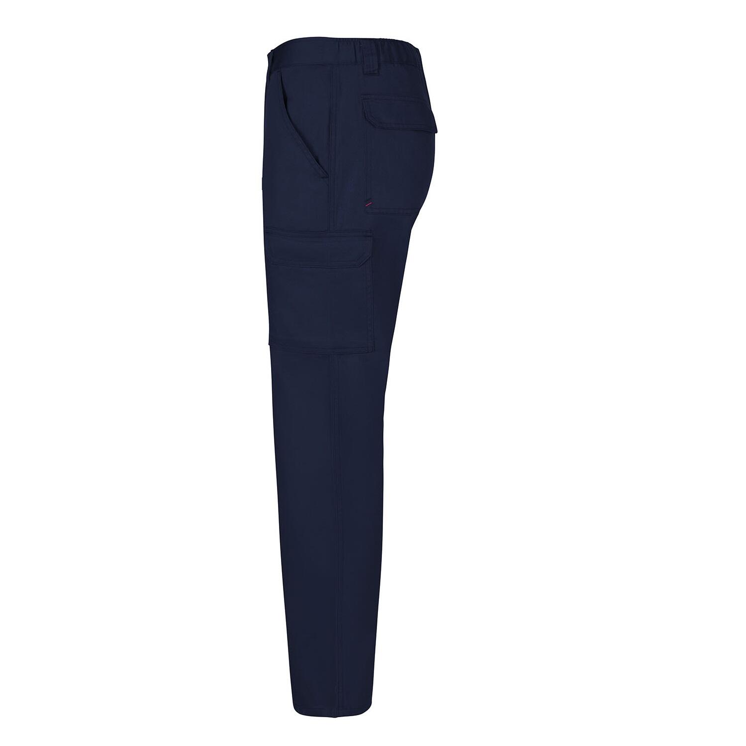 PANTALON DE TRABAJO MULTIBOLSILLOS AZUL TALLA 40 VELILLA 103026 - 2