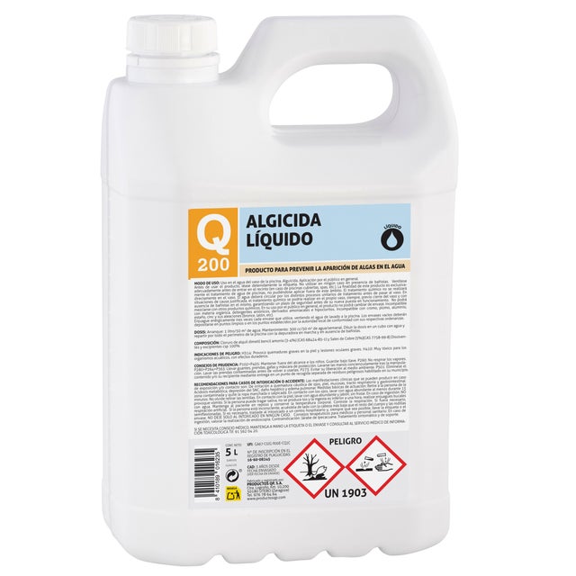 ALGICIDA LÍQUIDO 5L Q200