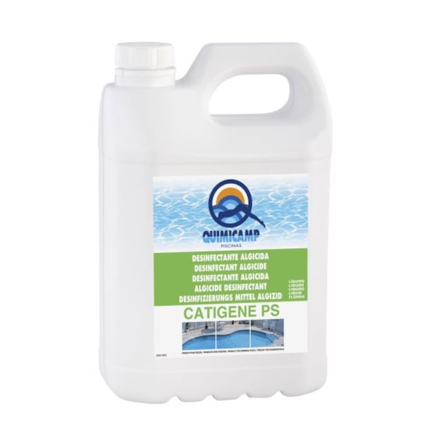 ALGICIDA LÍQUIDO 5L QUIMICAMP CATIGENE PS