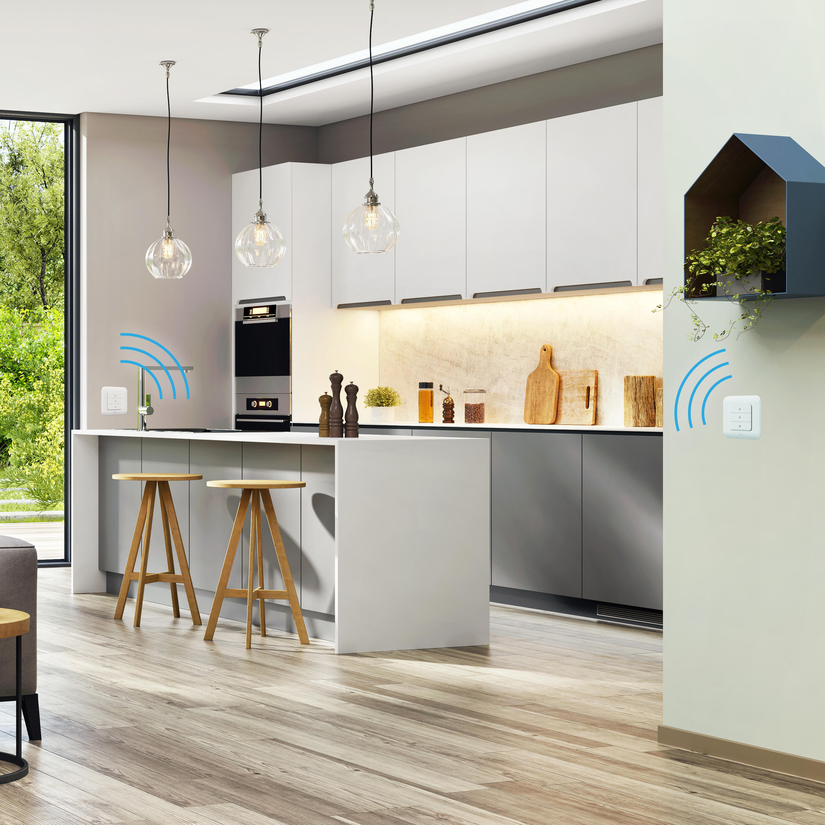 Set d'un module volet programmable et télécommande DIO - 6