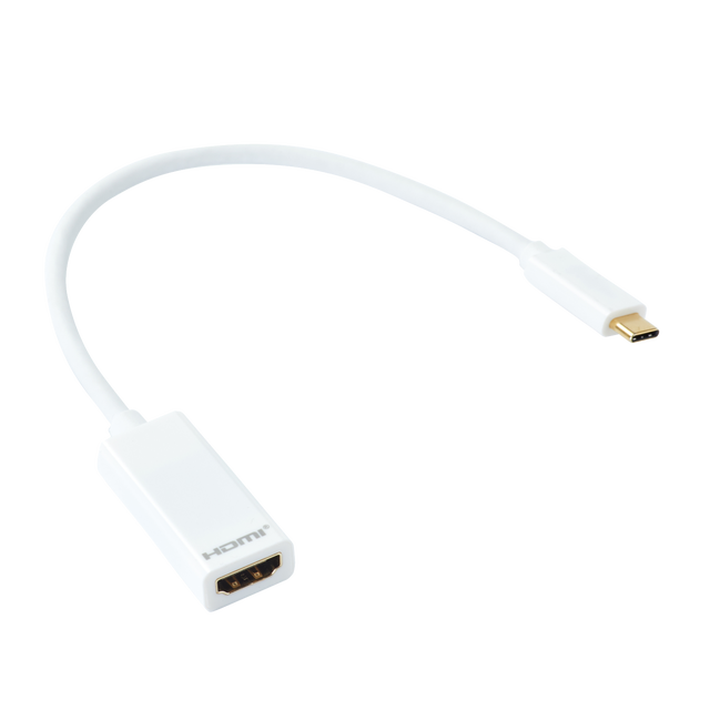 Cavo prolunga USB tipo A maschio ad angolo lato sinistro e femmina con flangia e viti lunghezza