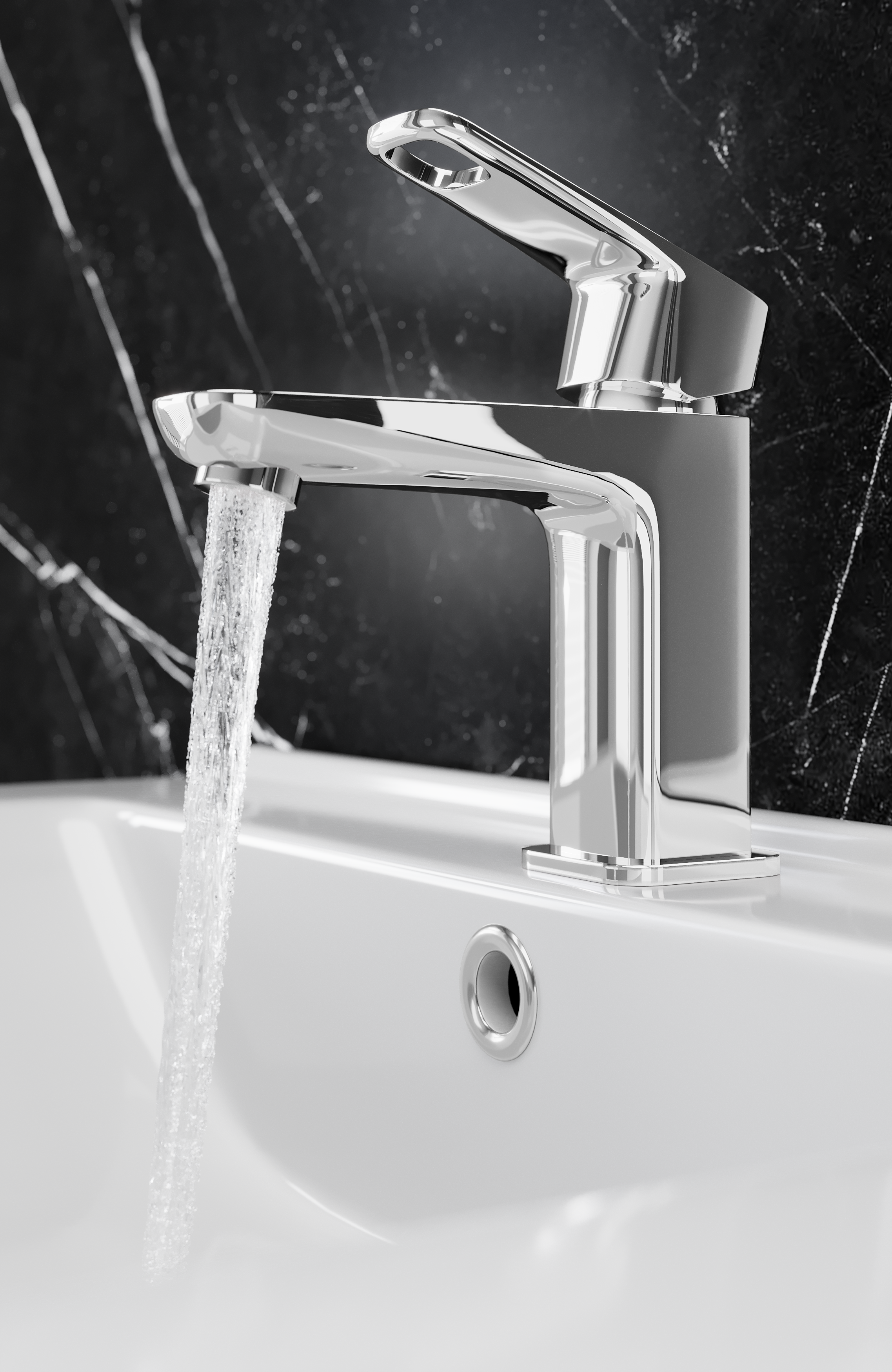 Bateria umywalkowa chrom Clova Puls 18 cm Grohe - 2