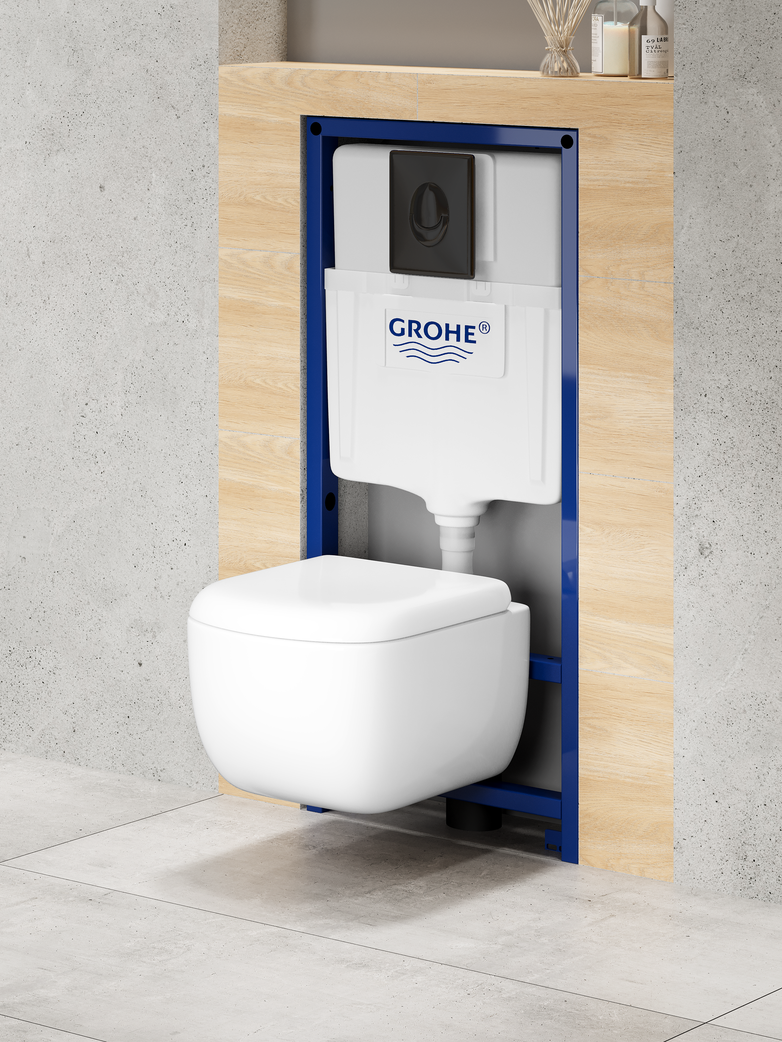 Miska WC wisząca  Remix Wirowa Sensea - 3