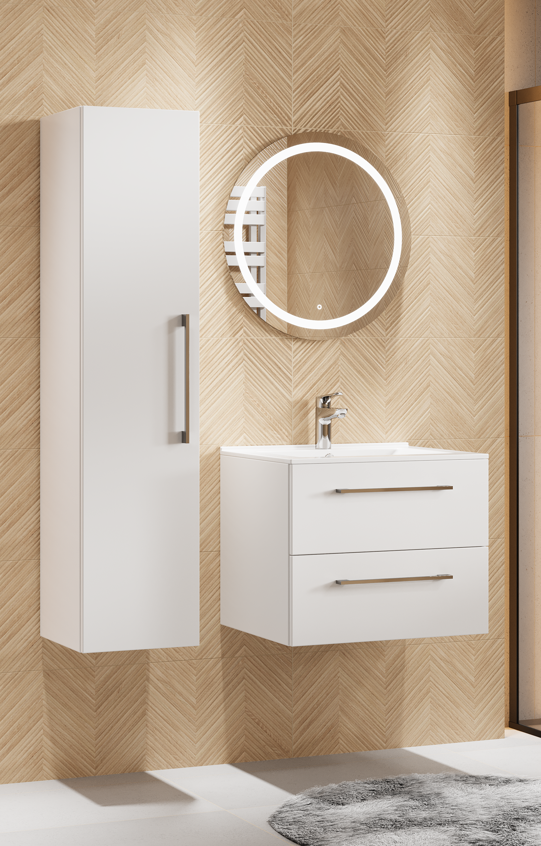 Szafka pod umywalkę Intenso 60 Sensea - 2