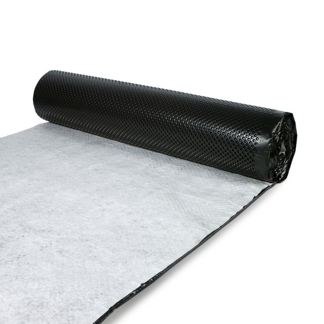 MEMBRANA DRENANTE PITONADA COM GEOTÊXTIL DRENTEX PROTECT PLUS 20X2M