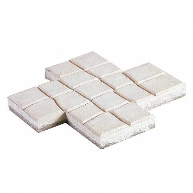 CALÇADA ALTERNATIVA 30X30CM BRANCO