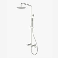 COLUMNA DE DUCHA TERMOSTATICA RONDO PVD INOX - 1