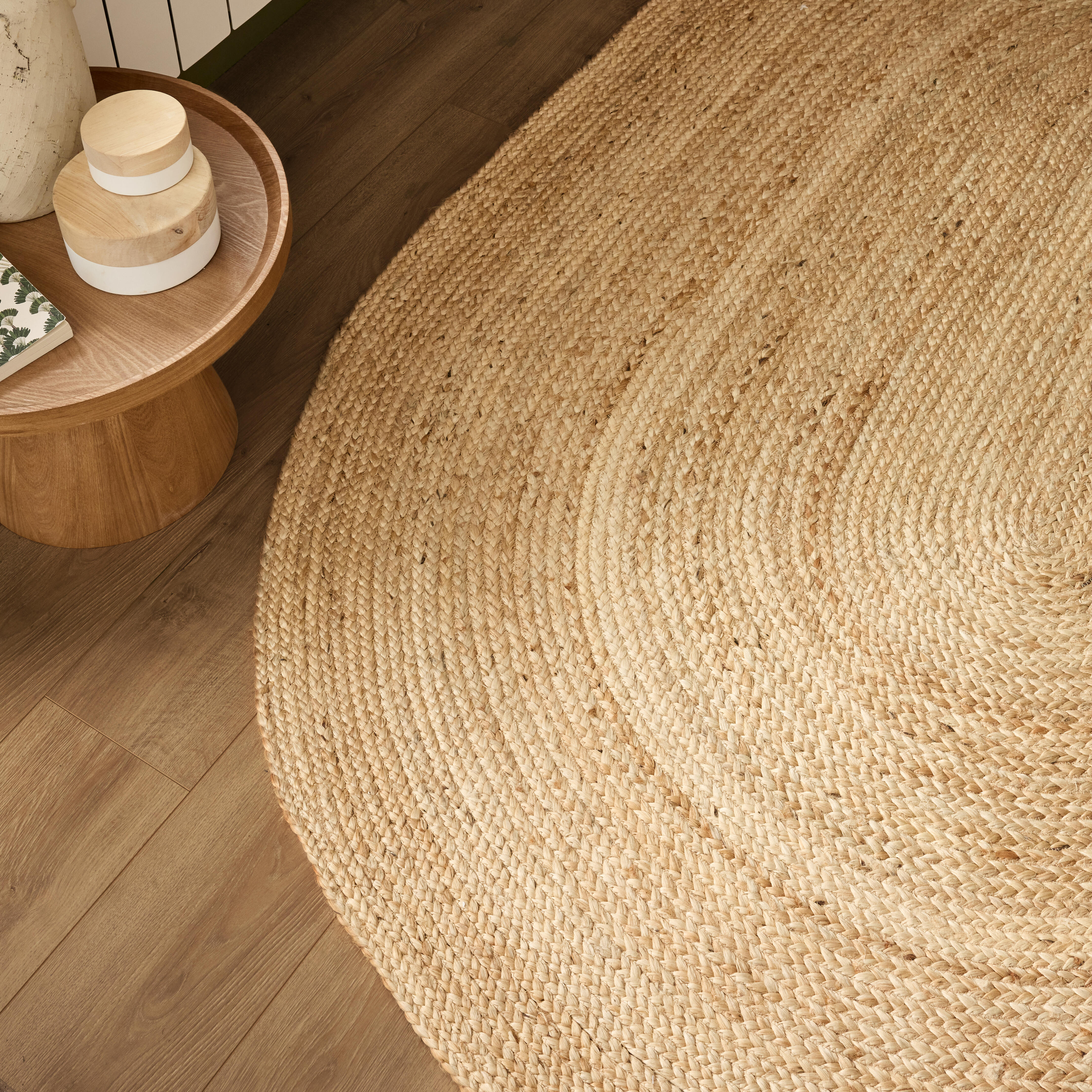 Tapete de Juta oval Nils 50X80cm natural Inspire - 6