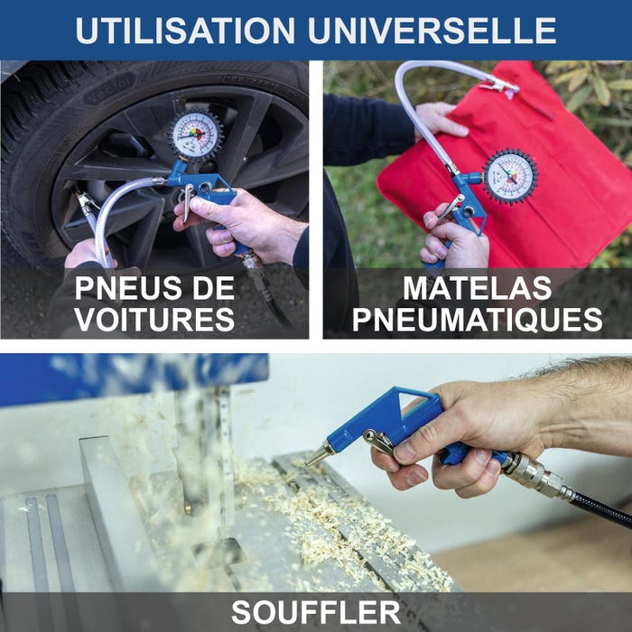 Airforce 7 Scheppach compresseur souffleur
