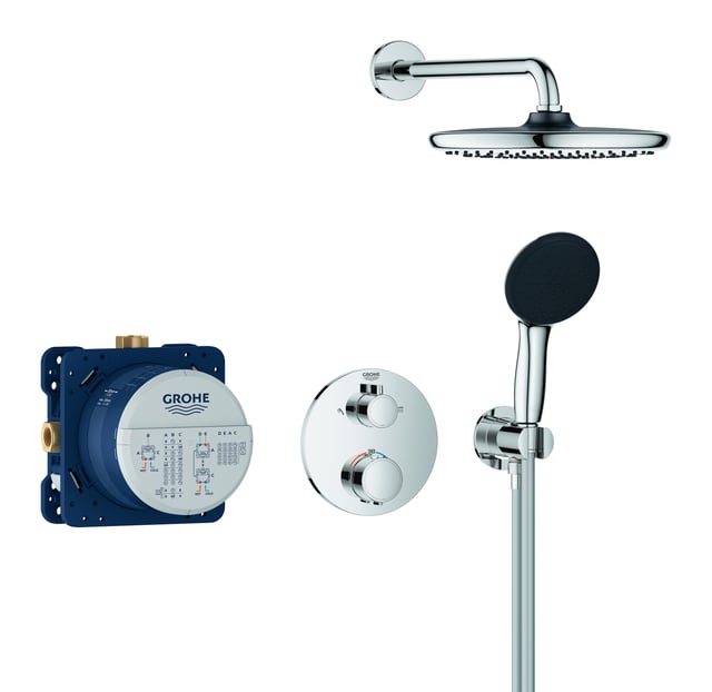 CONJUNTO DE DUCHA EMPOTRADO TERMOSTATICO GROHE VITALIO STARTº