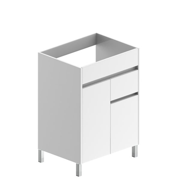 MUEBLE DE BAÑO LONDRES BLANCO 60X45CM 2 PUERTAS Y 1 CAJON