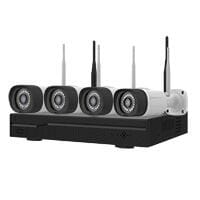 KIT GRABADOR CCTV WIFI 10 CANALES + 4 CAMARAS EXTERIOR + 1TB - 1