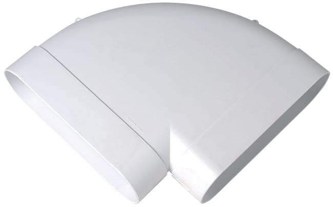 CODO RECTANGULAR HORIZONTAL 90º 100X40MM - 1