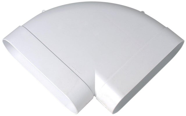 CODO RECTANGULAR HORIZONTAL 90º 100X40MM